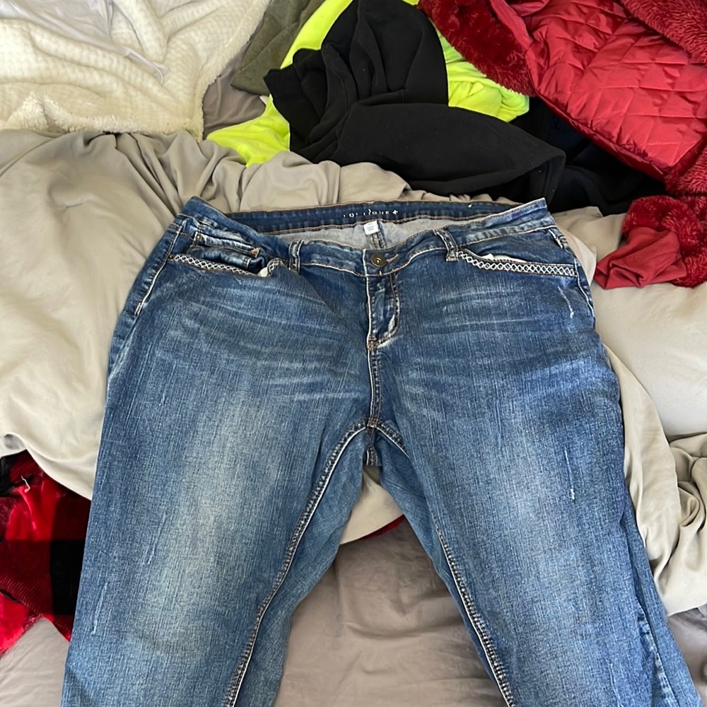Thrifted jean